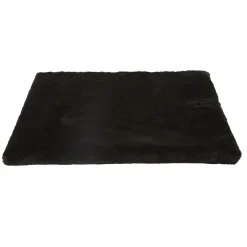 Kattens No. 1 Kattens no 1 Bund med plys 50x50 cm Sort
