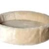 Kattens No. 1 Kattens no 1 Rund hylde med kant med plys 2 sider Ø 56 cm Cream