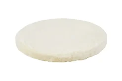 Kattens No. 1 Kattens no 1 Rund hylde med plys 2 sider Ø 50 cm Cream