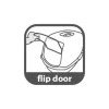 Flamingo Kattetoilet Lexie Sort 39x56x39,5 cm