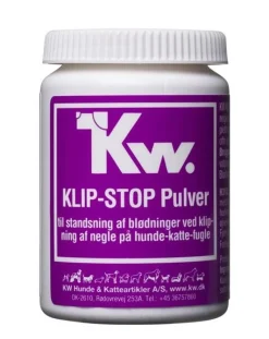 KW Hunde og Katteartikler Klip-Stop Pulver 30 g