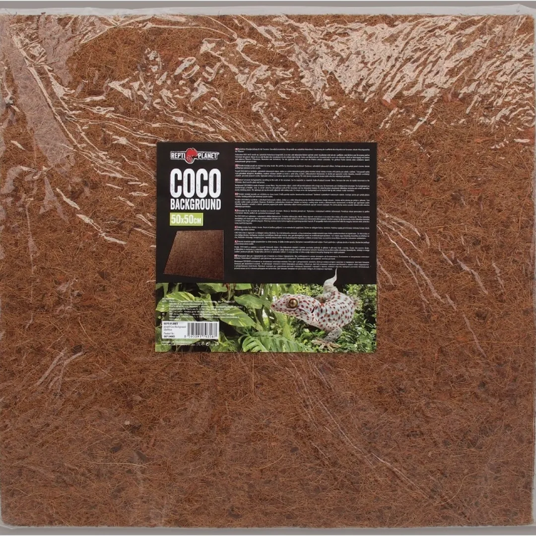 Dekoration til Akvarier og Terrarier Kokosfibre baggrund 50 x 50 cm 1 cm