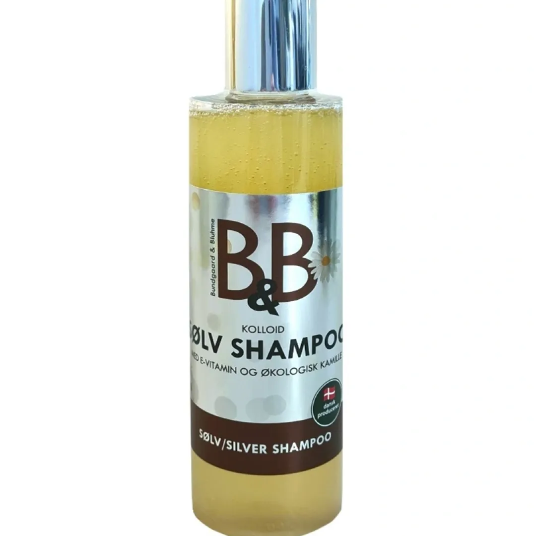 B&B Økologisk Hundeshampoo Økologisk Sølvshampoo til hund 250 ml