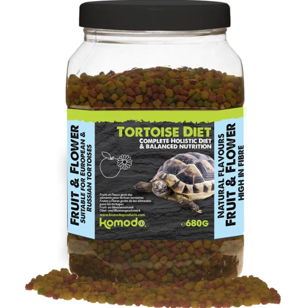MiniZoo Komodo Tortoise diet Fruit and Flower 680 g