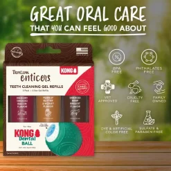 Kong Dental Ball gel refill 3 pack