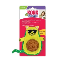 Kong Kattelegetøj Wrangler AvoCATo Flerfarvet 12 cm