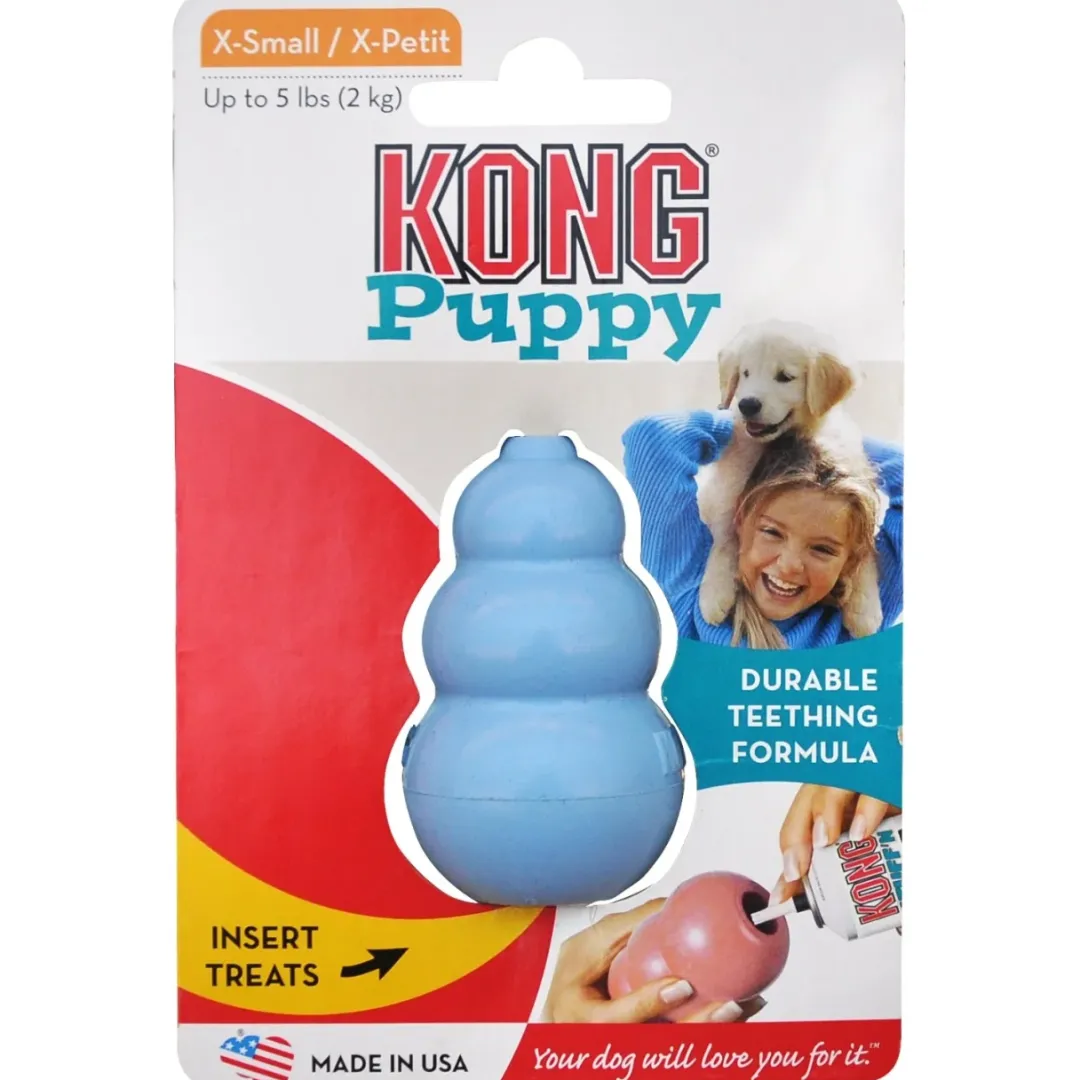 Kong Puppy XSmall - ekstra lille hvalpelegetøj