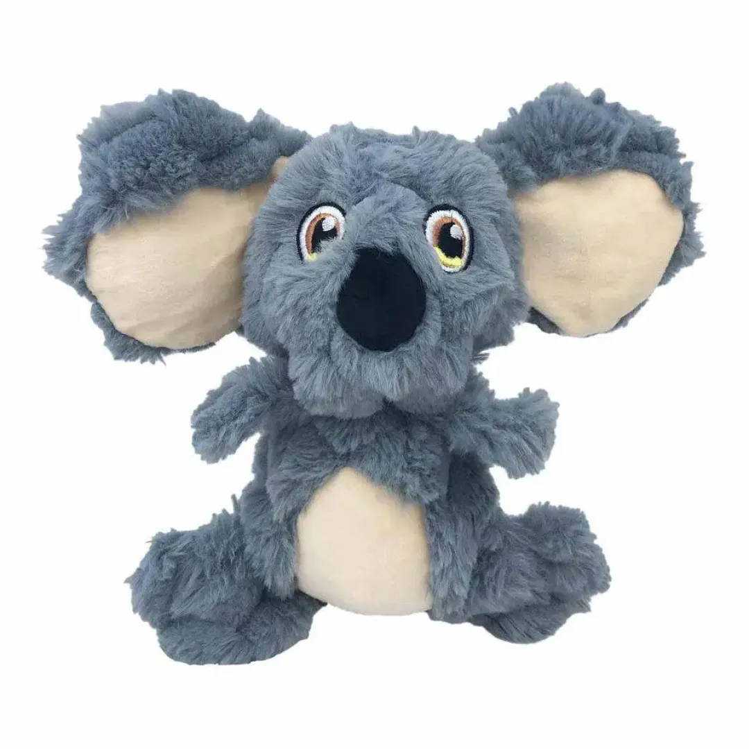 Kong Scrumplez Koala M - blød koalabamse med sjove pibelyde