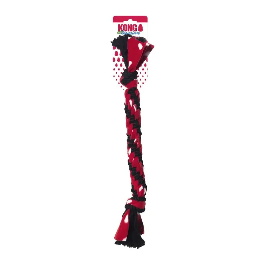 Kong Signature Dobbelt Knude 58 cm Flerfarvet - hundelegetøj