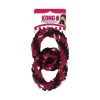 Kong Signature Reb Dobbelt Ring 23 cm Flerfarvet - hundelegetøj