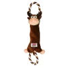 Kong Tugger Knots Moose Brun L 48 cm - reb og bamse i et