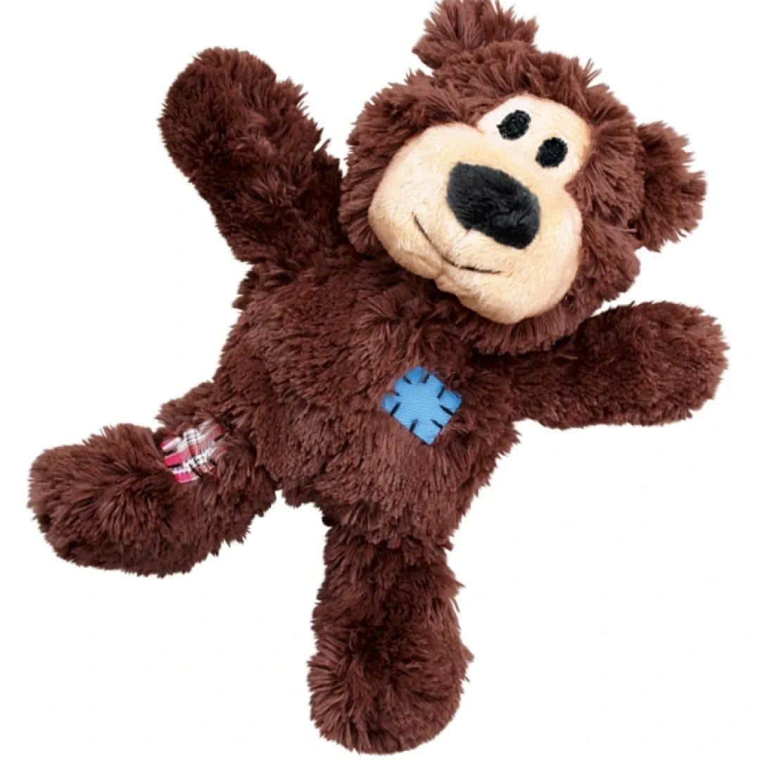 Kong Wild Knots Hundebamse Bjørn XS - lille bamse med reb