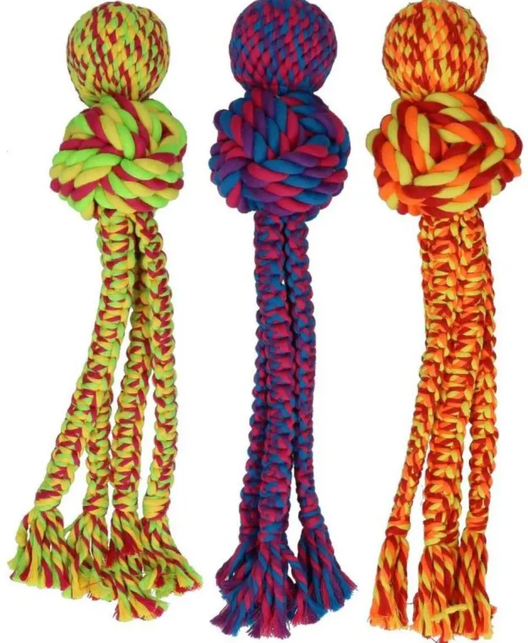 Kong Wubba Weaves S 26 cm Mix - hundelegetøj