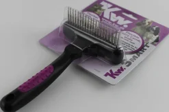 KW Hunde og Katteartikler KW Smart flex strigle med rulletænder bred