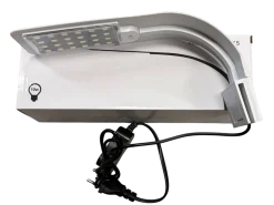 Aqualight LED lampe 10 Watt X5 hvid - Superslim lys til nanoakvarier