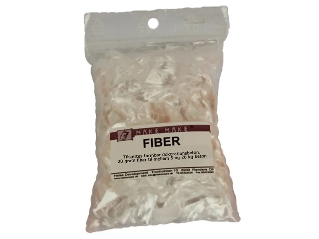 Make Make MakeMake Fiber til beton 200 gram
