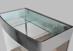 MiniZoo Søjle Akvarium 80 Sølv