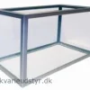 MiniZoo sølv aluminiums akvarie 240 liter.