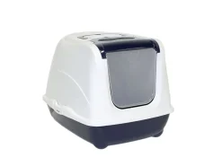 Moderna kattetoilet Jumbo 58x45x42 cm i mørkeblå