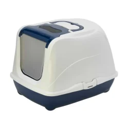 Moderna kattetoilet 50x39x37 cm i Blue Berry