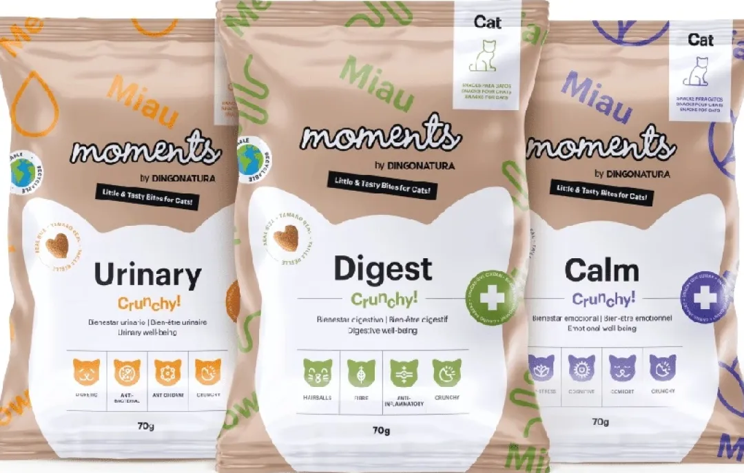 Natura Diet Super premium Hunde & kattefoder Moments Cat Calm snack 70 g
