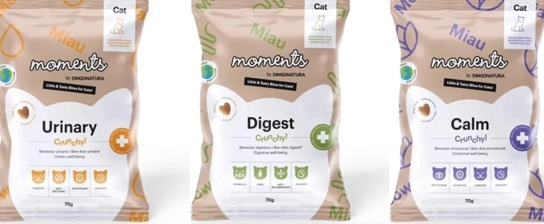Natura Diet Super premium Hunde & kattefoder Moments Cat Urinary snack 70 g
