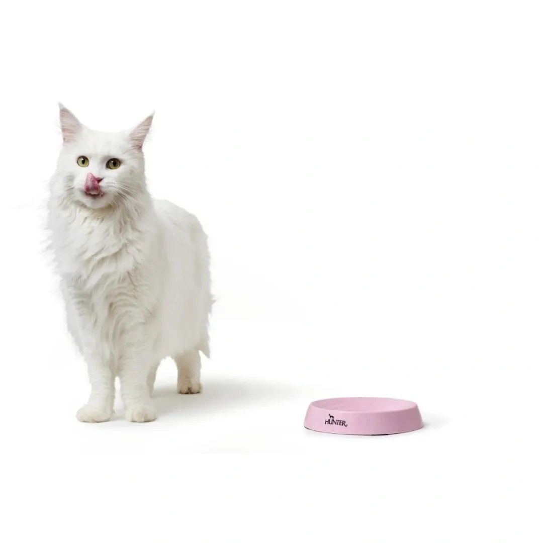 Hunter Moulins melamin katteskål Pink