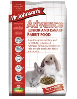 Mr Johnson - kvalitets gnaverfoder Mr Johnson Advance Junior Kaninfoder 1,5 kg