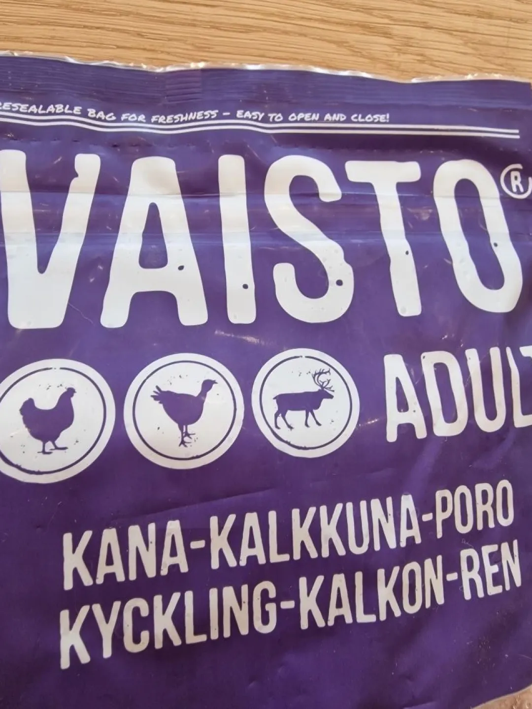 MUSH Vaisto Lilla Kylling Kalkun Rensdyr 800 g - Naturligt hundefoder