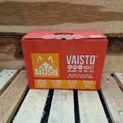MUSH Vaisto Rød Gris Okse Laks XL 10 kg - Naturligt BARF-foder til hunde