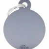 My Family Hundetegn Basic Cirkel grå stor