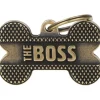 My Family Hundetegn Ben Large Boss Guld
