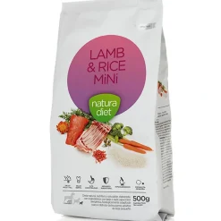 Natura Diet Super premium Hunde & kattefoder Natura Diet Lam og Ris Mini Hundefoder 500 g - Sundt og naturligt foder til små hunde