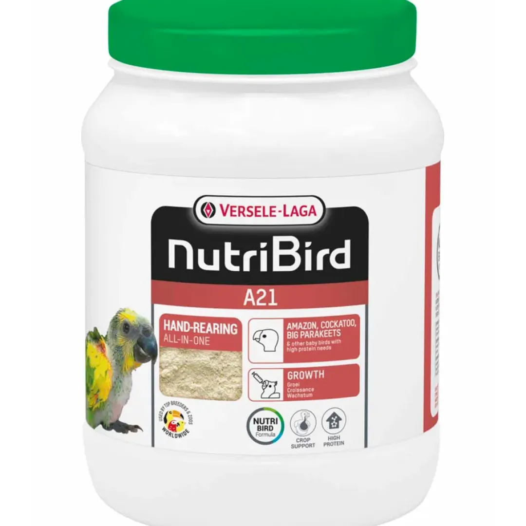 MiniZoo Nutribird Opmadningsfoder A21 800 Gram