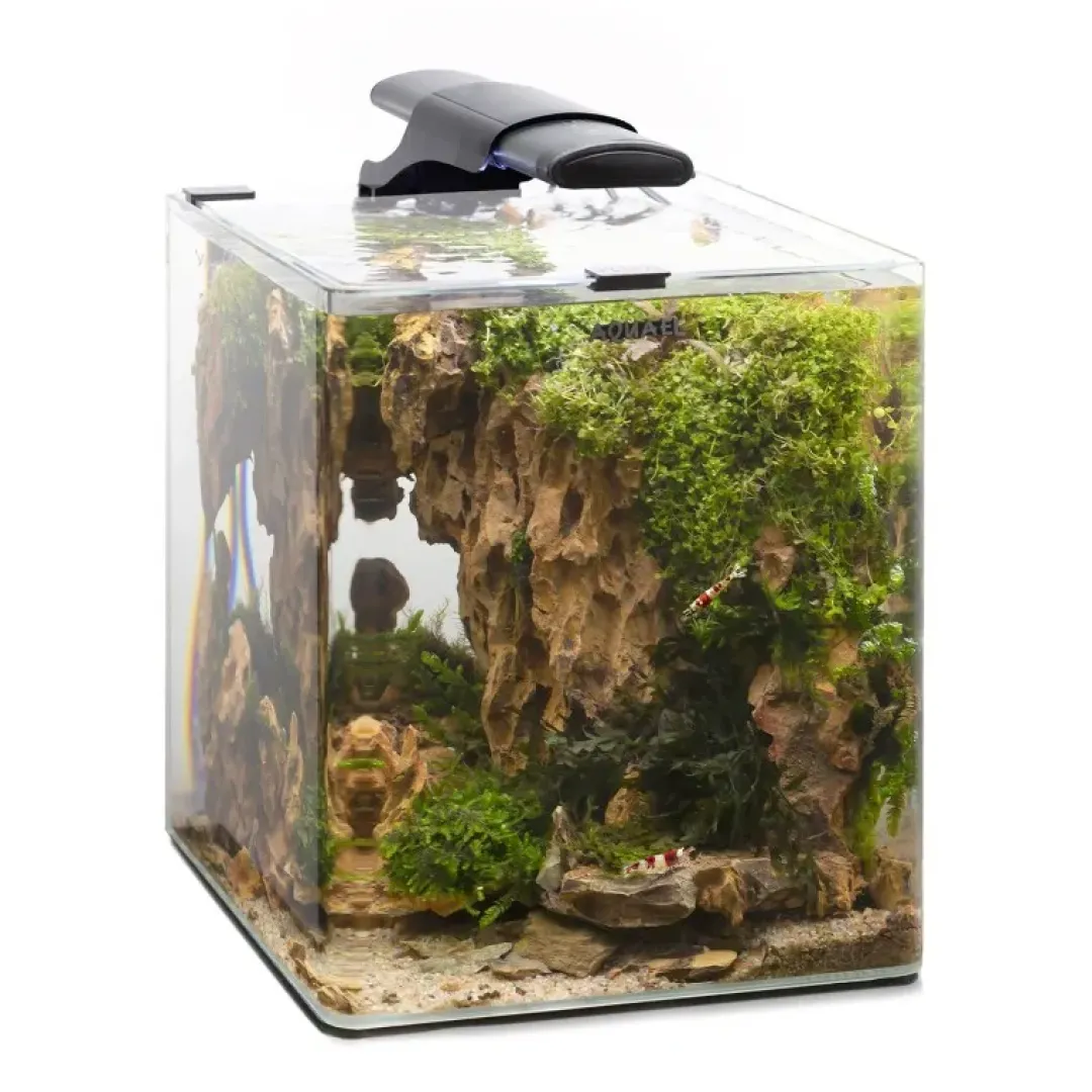 Aquael OptiBent Sæt Day and Night 20 L 25x25x30 cm Sort