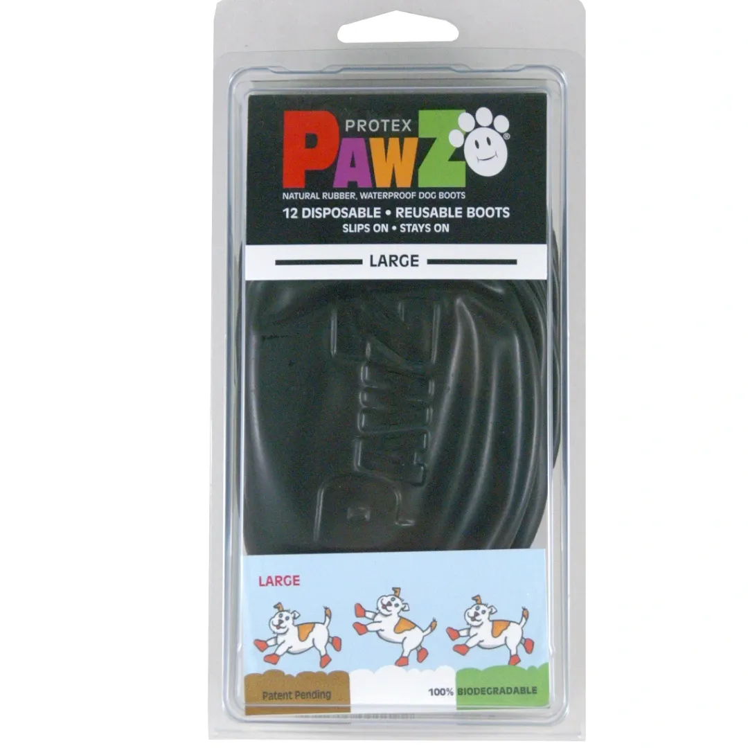 MiniZoo Pawz hundesko Large 10,2 cm sort