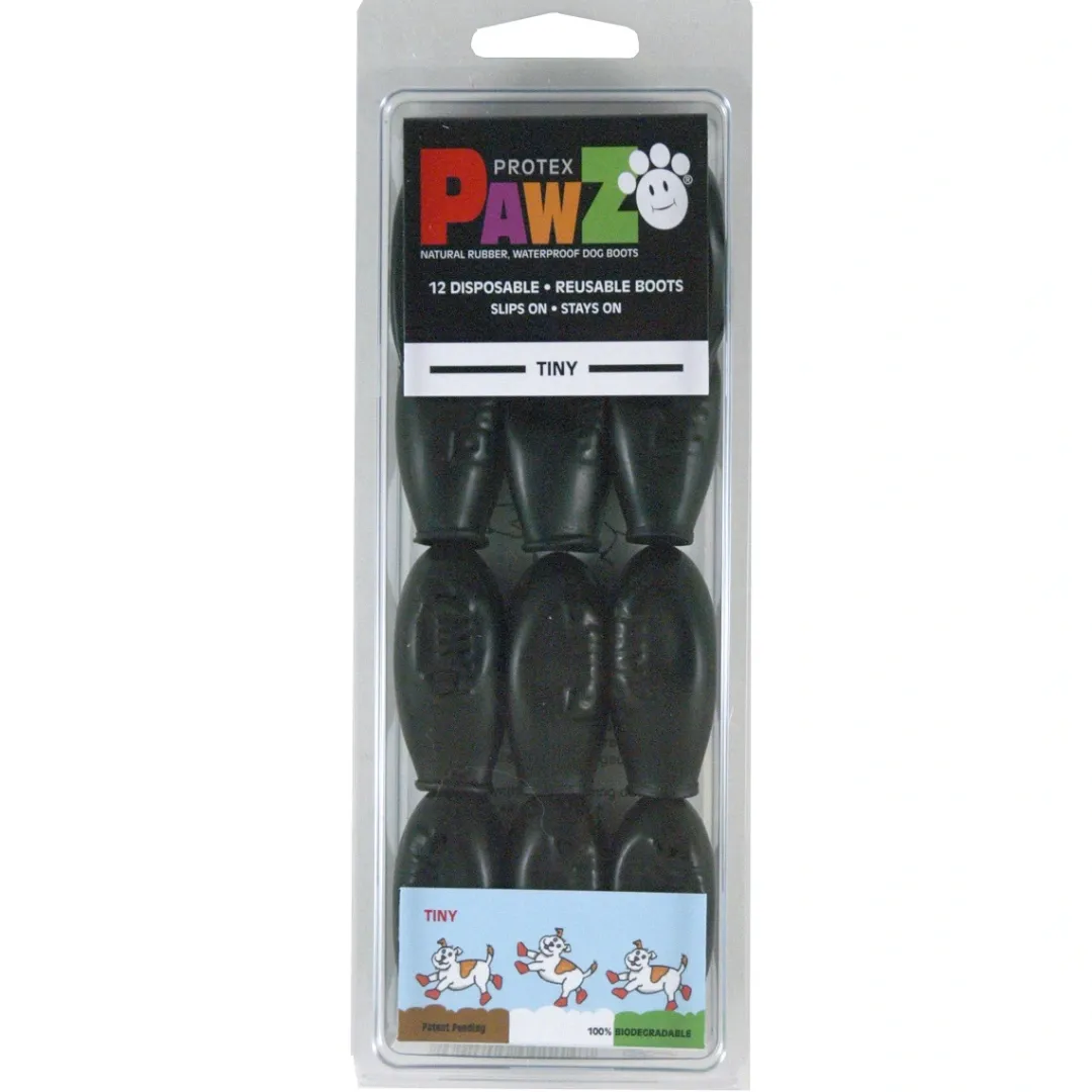 Pawz Hundesko Tiny 2,5 cm sort