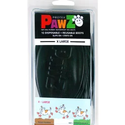 Pawz Hundesko X-large 12,7 cm sort