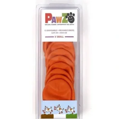 Pawz Hundesko X-small 5,1 cm orange
