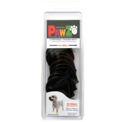 Pawz Hundesko XX-Small 3,8 cm sort