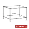 MiniZoo Porsa sort akvariebord 200 liter
