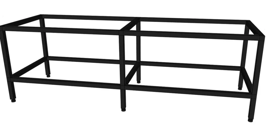 Porsa sort akvariebord 484 liter