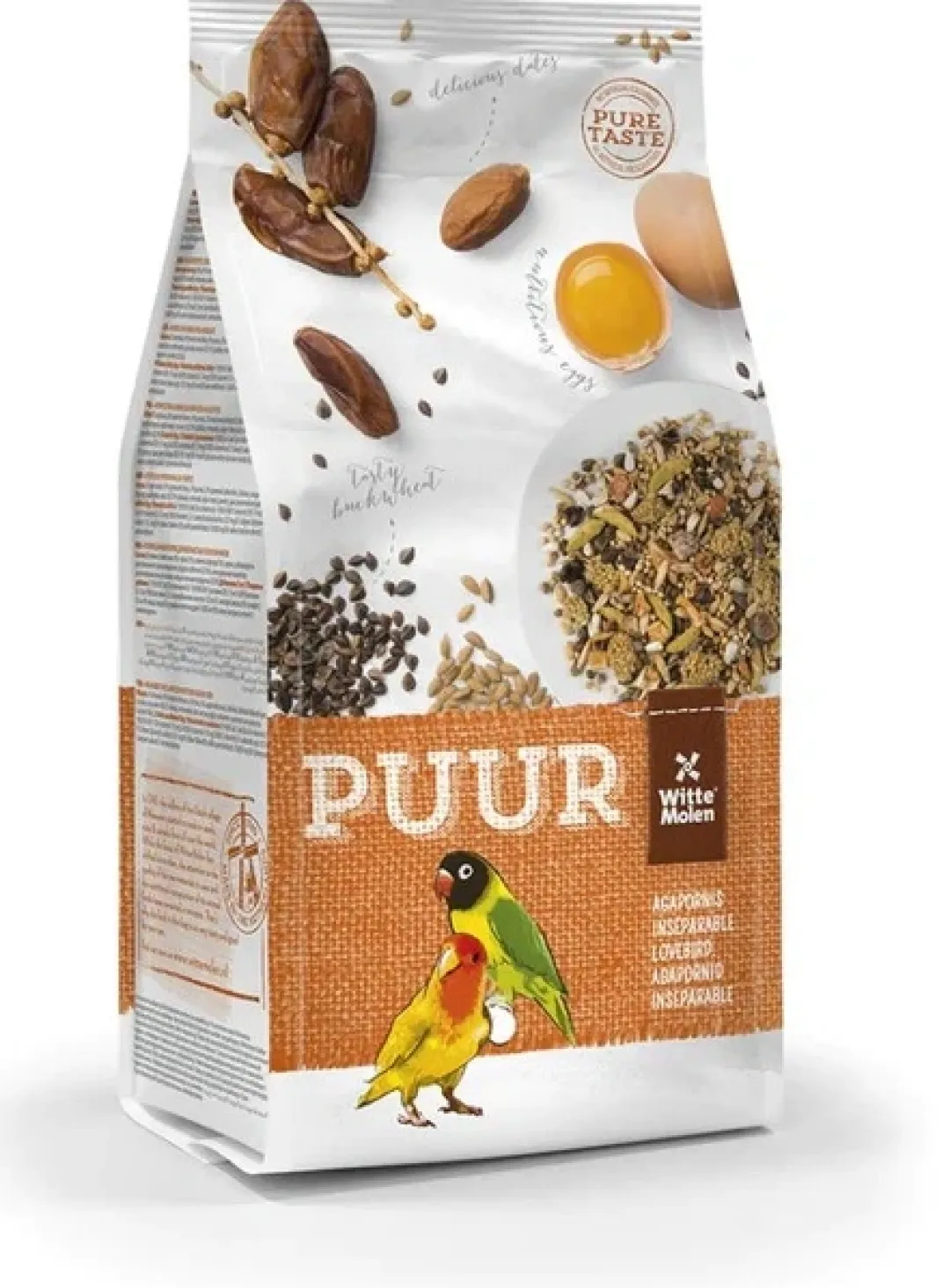 Witte Molen Puur Dværgpapegøjefoder 2 kg