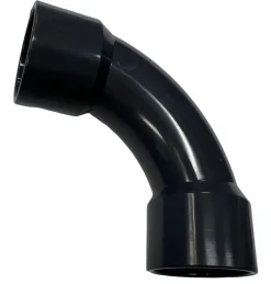 PVC blød vinkel 90 grader 125 mm.