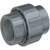 PVC Union med gevind i begge ender 75 mm (21/2 tomme)