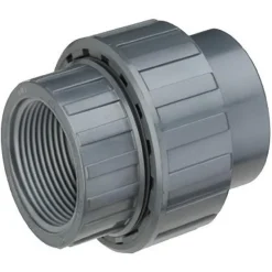 PVC Union med 1/2 tomme gevind i den ene ende 20 mm