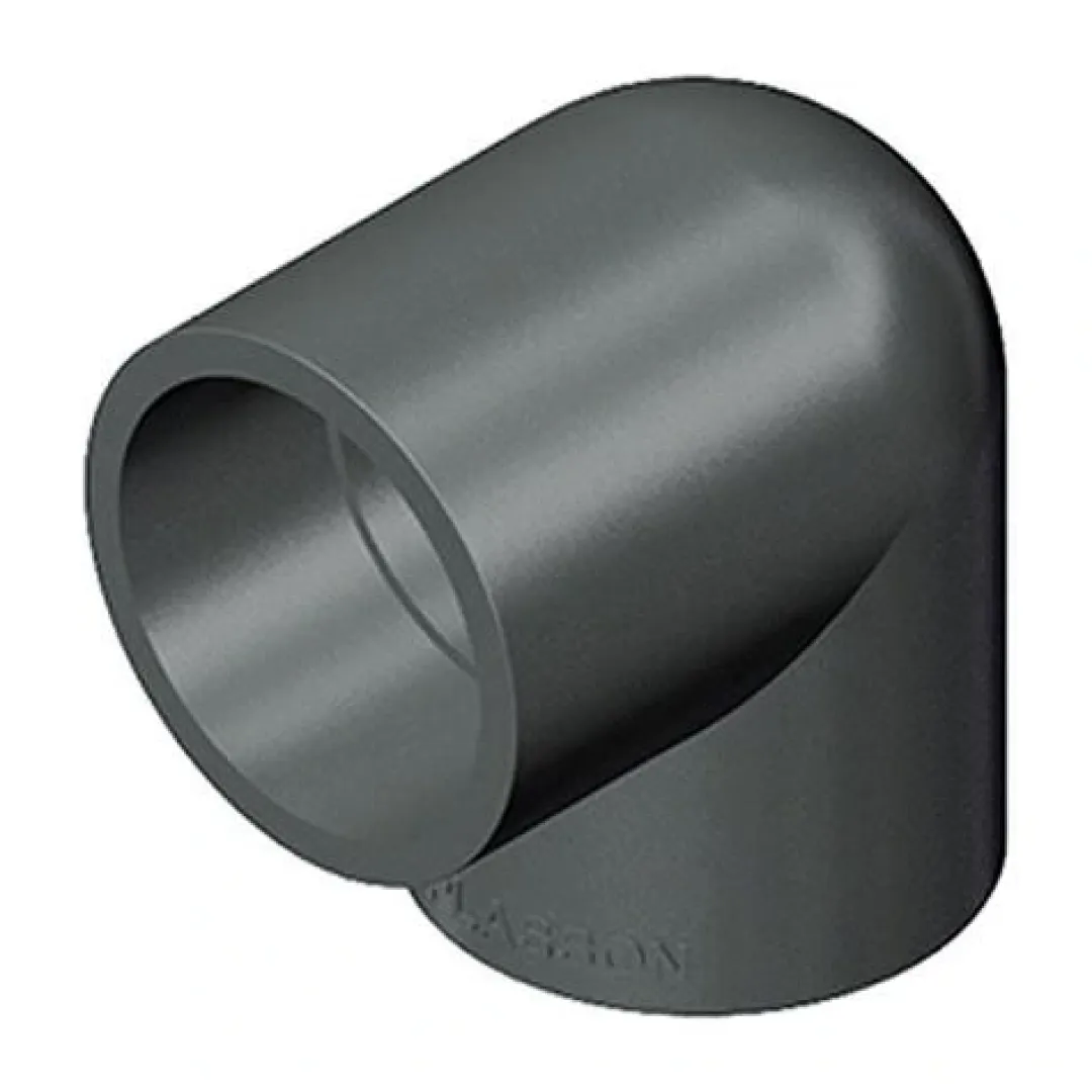 PVC vinkel 90 grader 50 mm