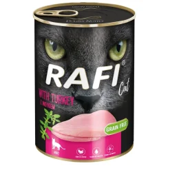 Dolina Noteci - RAFI vådmad RAFI Vådfoder til Katte Paté med Kalkun 400 g.