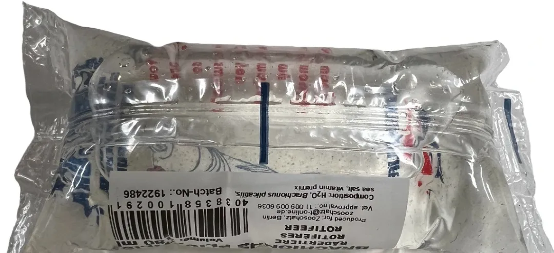 Levende foder til Akvariefisk Røde Rotifer 180 ml x 5