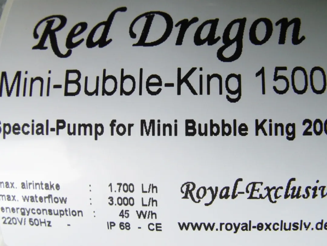 Bubble King Red Dragon Mini 200 VS12